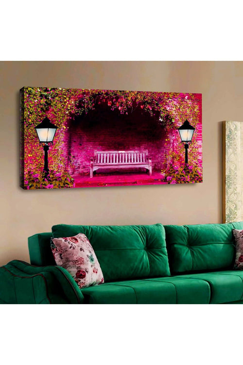 Kanvas Pembe Renk Bank Tablosu