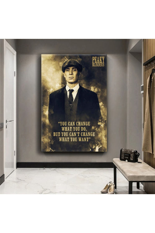Peaky Blinders Tommy Shelby Kanvas Tablo