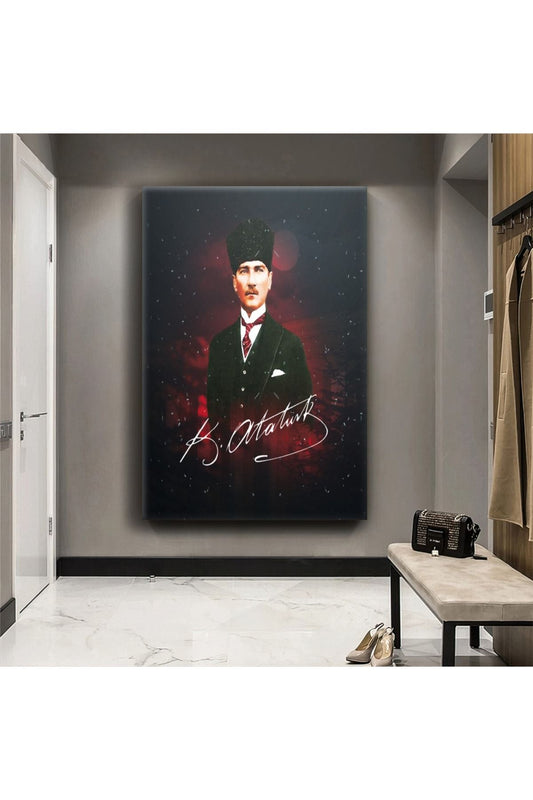 Atatürk Kanvas Tablo