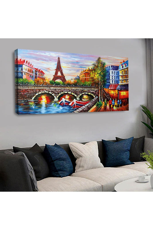 Kanvas Eiffel Tablo