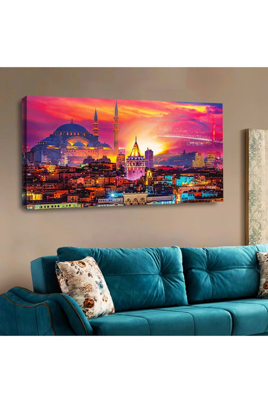 İntroya Istanbul Kanvas Tablo Kvs022