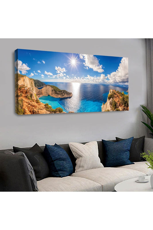Kanvas Deniz Manzara Tablo