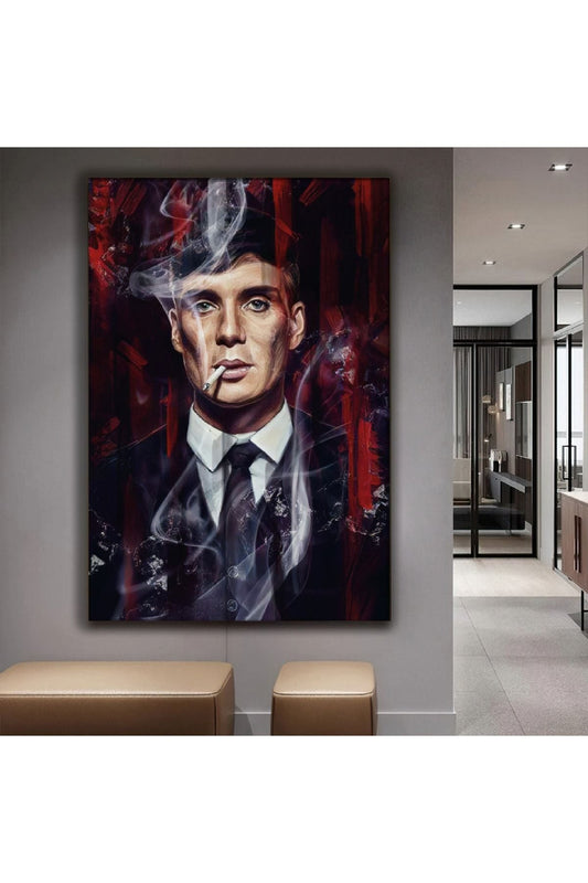 Peaky Blinders Tommy Shelby Kanvas Tablo
