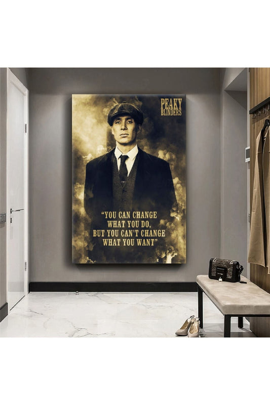 Peaky Blinders Tommy Shelby Kanvas Tablo