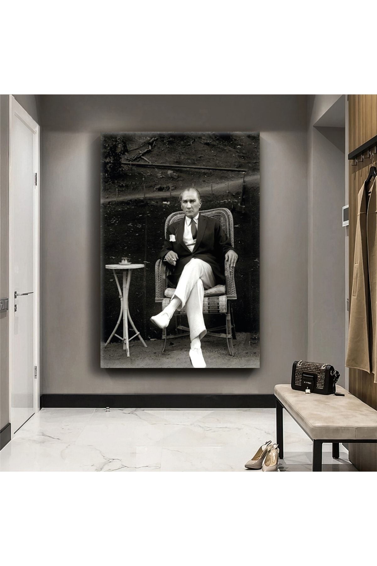 Mustafa Kemal Atatürk Kanvas Tablo