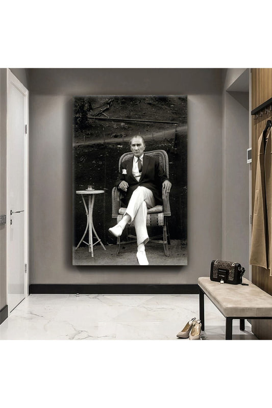 Mustafa Kemal Atatürk Kanvas Tablo