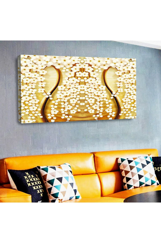 İntroya Kanvas Modern Çiçek Tablosu