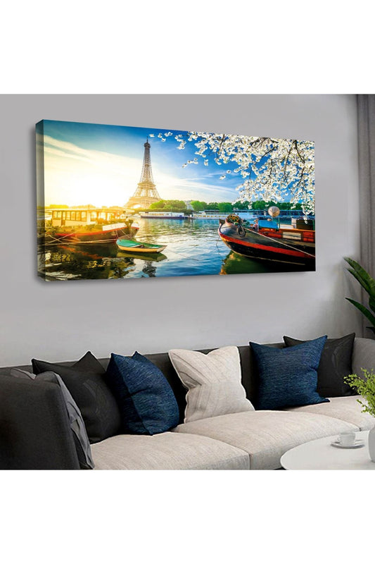 Kanvas Eiffel Manzara Tablo