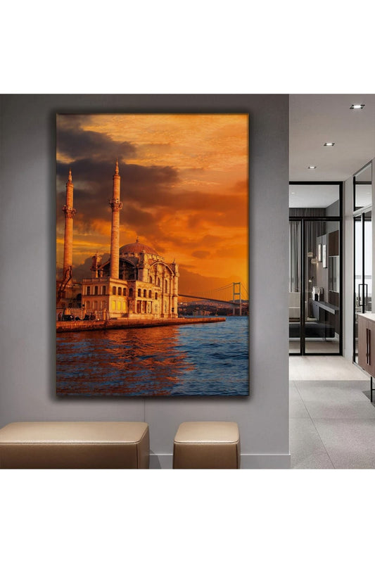 Ortaköy Cami Kanvas Tablo