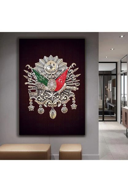 Osmanlı Tuğrası Kanvas Tablo